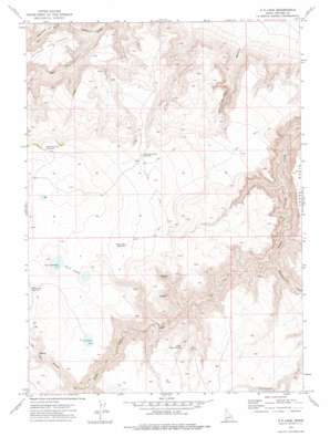 O X Lake topo map