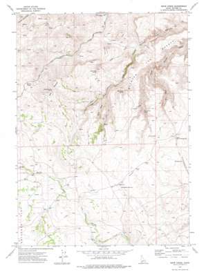 Snow Creek USGS topographic map 42116f3