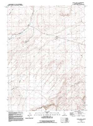 Chalk Hills USGS topographic map 42116g1