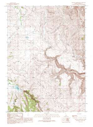 Triangle Reservoir USGS topographic map 42116g5