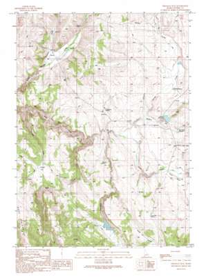 Triangle Reservoir USGS topographic map 42116g6