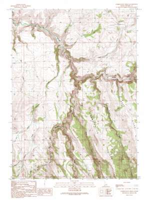 Combination Ridge USGS topographic map 42116g7