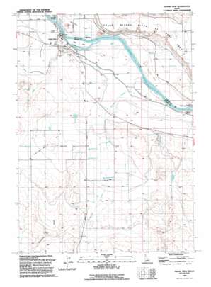 Grand View USGS topographic map 42116h1