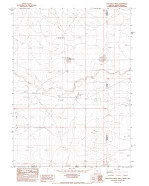 Star Valley Knoll topo map