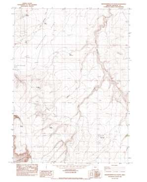 Grasshopper Flat South USGS topographic map 42117b5