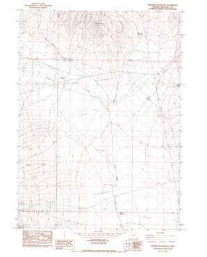 Bowden Waterhole USGS topographic map 42117b7