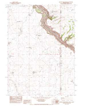 Beaver Charlie Breaks USGS topographic map 42117c1