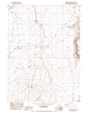 Rawhide Springs USGS topographic map 42117c3
