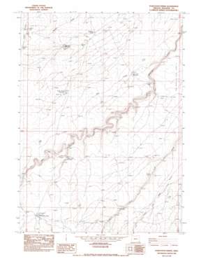 Starvation Spring USGS topographic map 42117c4