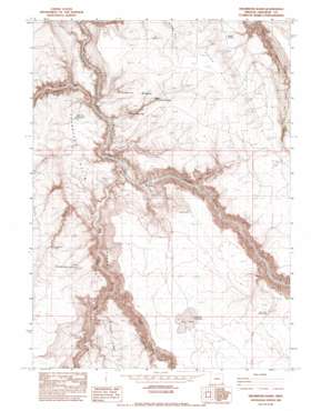 Drummond Basin topo map