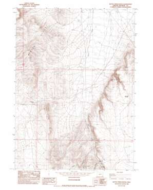 Battle Creek Ranch USGS topographic map 42117d6