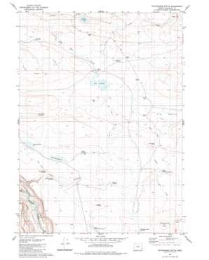 Whitehorse Butte USGS topographic map 42117f2