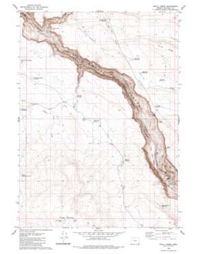 Whitehorse Butte USGS topographic map 42117f3