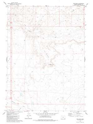 The Basin USGS topographic map 42117f6