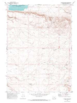 Juniper Ridge USGS topographic map 42117g2