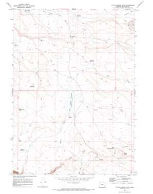 Little Grassy Mountain USGS topographic map 42117g3