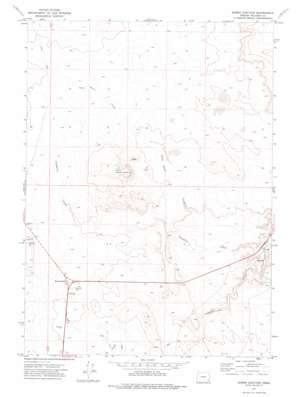 Burns Junction USGS topographic map 42117g7