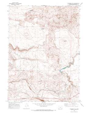 Threemile Hill USGS topographic map 42117h4