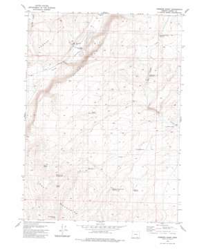 Robbers Roost USGS topographic map 42118b8