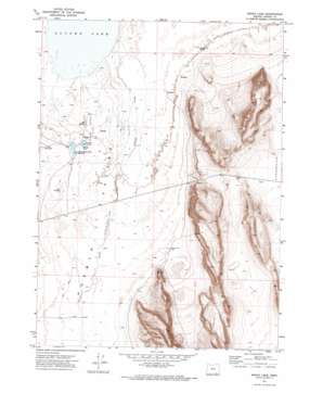 Borax Lake USGS topographic map 42118c5