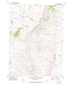 V Lake USGS topographic map 42118d6
