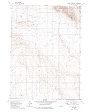 Grassy Ridge Well USGS topographic map 42118f1