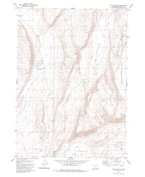 Coffin Butte USGS topographic map 42118g3