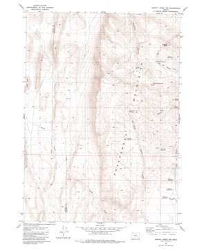 Ryegrass Butte USGS topographic map 42118h2