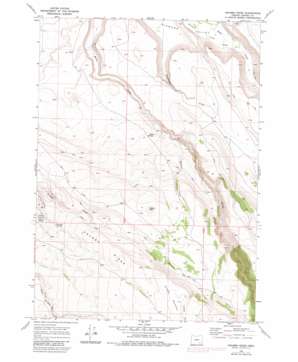 Krumbo Ridge USGS topographic map 42118h6