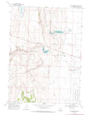Piute Reservoir USGS topographic map 42119a5