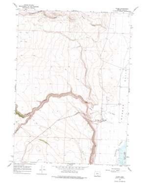 Plush USGS topographic map 42119d8