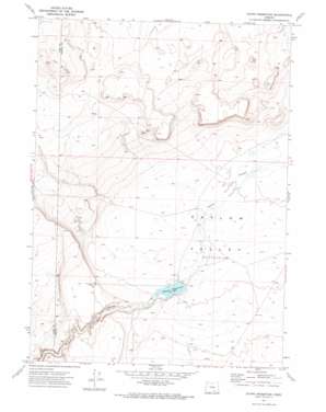 Guano Reservoir topo map