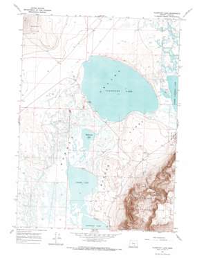 Flagstaff Lake topo map