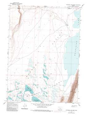 Bluejoint Lake West topo map