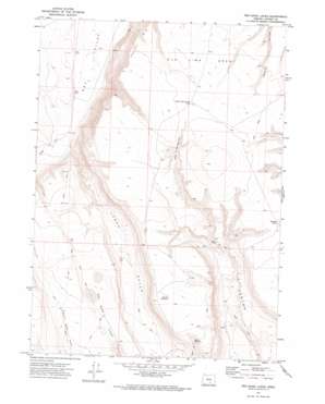 Red Bank Lakes topo map