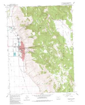 Lakeview topo map