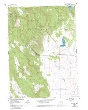 Drews Gap USGS topographic map 42120b5