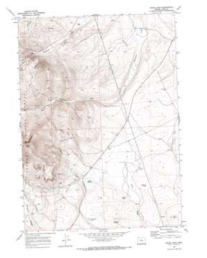 Drake Peak USGS topographic map 42120c1
