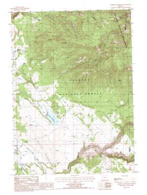 Campbell Reservoir USGS topographic map 42120d8