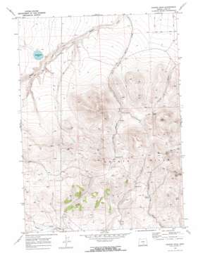 Cooper Draw USGS topographic map 42120e1