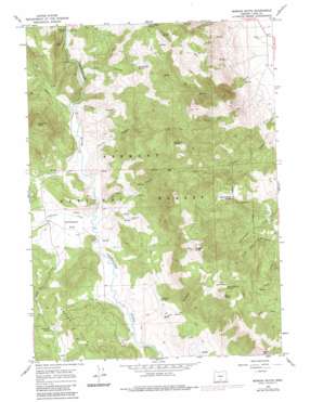Morgan Butte USGS topographic map 42120e5