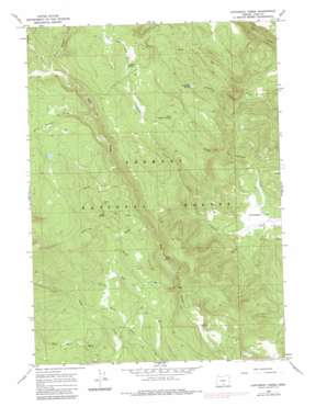 Coffeepot Creek USGS topographic map 42120e6