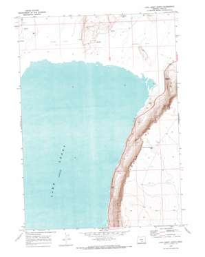 Lake Abert North USGS topographic map 42120f2