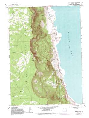 Fremont Point USGS topographic map 42120g7