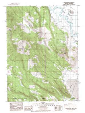 Hamaker Mountain USGS topographic map 42121a8