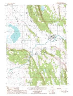 Bonanza USGS topographic map 42121b4