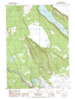 Keno USGS topographic map 42121b8