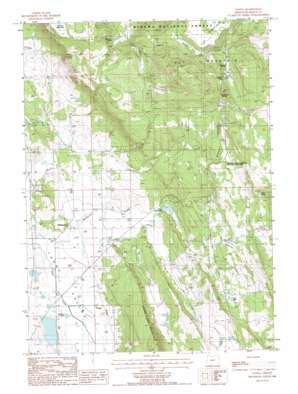 Yonna USGS topographic map 42121c4