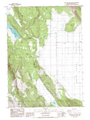 Whiteline Reservoir USGS topographic map 42121c6