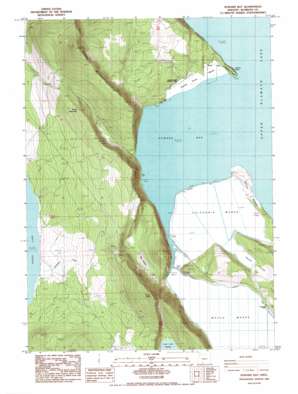 Howard Bay USGS topographic map 42121c8